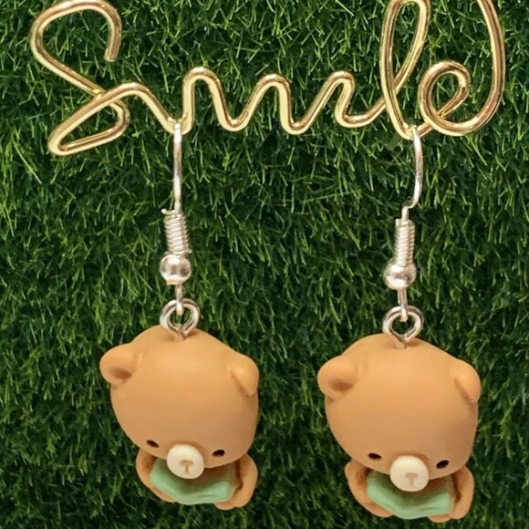 Teddy Bear Earring, Book Earring, Reading Earring, Bear Earring, Gift Idea, Bear - Picture 8 of 8